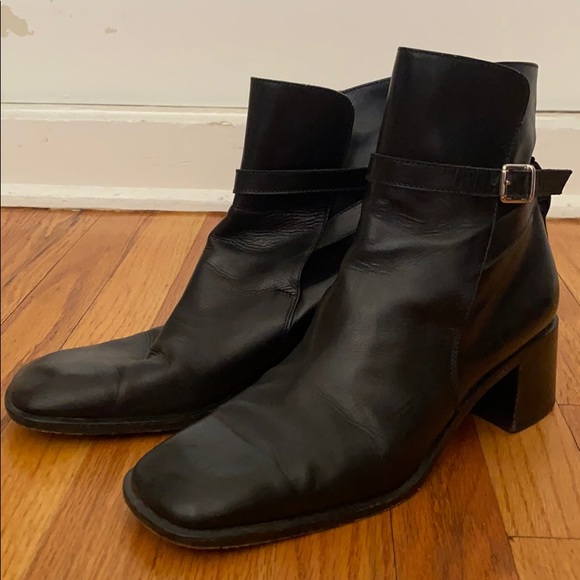 RALPH LAUREN, Leather Moto Boots - Picture 10 of 10